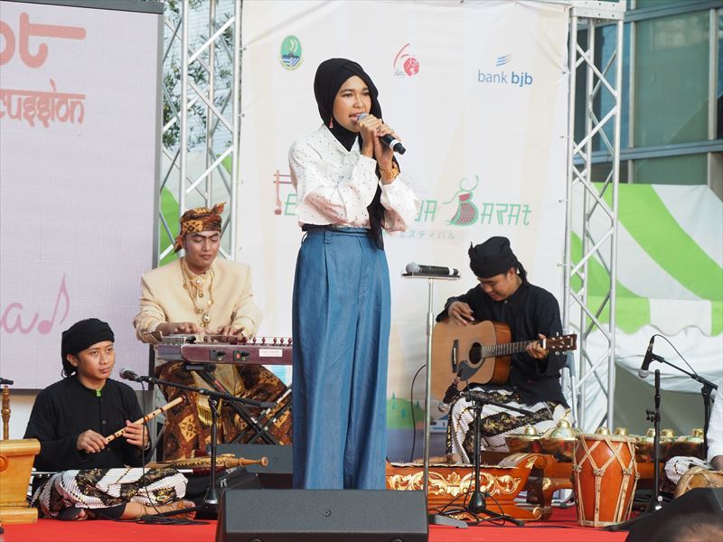 西ジャワ州フェスティバルは盛り上り、日本とインドネシア両国の絆が深まったイベントになりました。