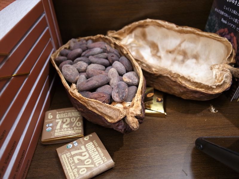 ベトナム産の「オーガニックチョコレート」を遠鉄百貨店のバレンタインチョコ売り場で購入＆味わえます！