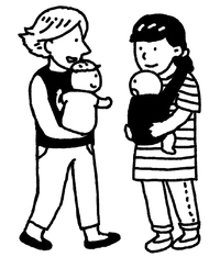 親子にやさしいだっこのおしゃべり会♪