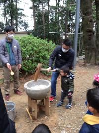 公園遊びの会～お餅つきしよう～