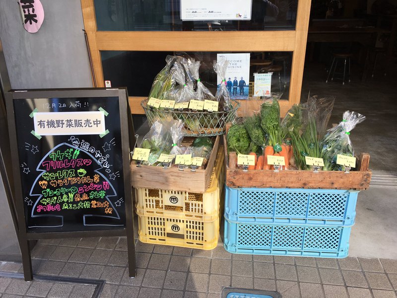 今週（12月2日～）の有機野菜入荷しました