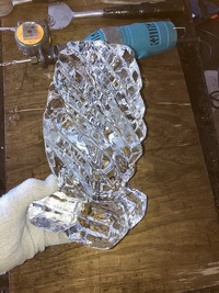 アイスキャンドルスパイラルを制作