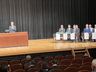 掛川みなみ商工会総会に出席