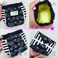 かっこいいバネ口ポーチ♡ 2017/07/06 00:19:07