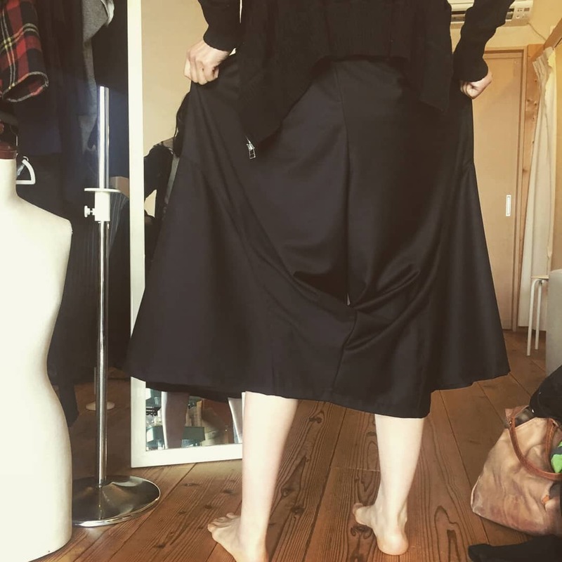 セミオーダーのパンツ