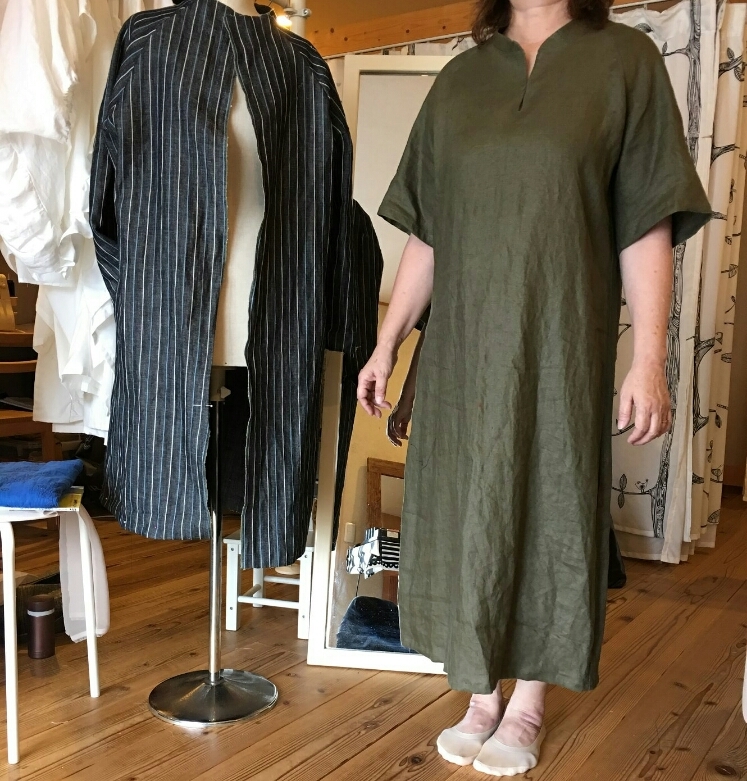 洋裁教室ワンピース
