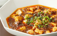 銀座アスターの麻婆豆腐！