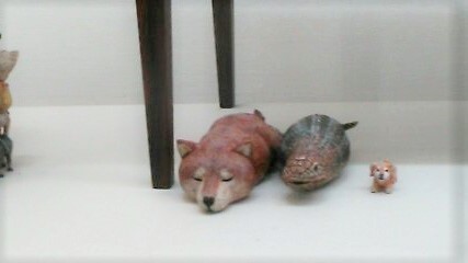 昨日行ってきた木彫展
