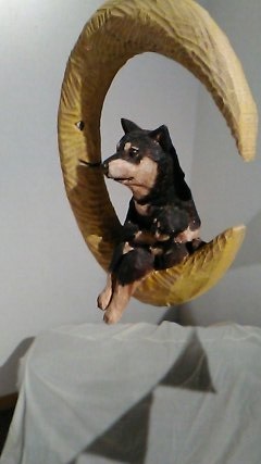 昨日行ってきた木彫展