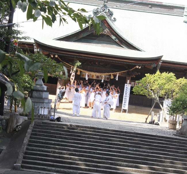 見付天神のミシバがありました