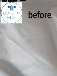 『Tシャツクリーニングとシミヌキ』