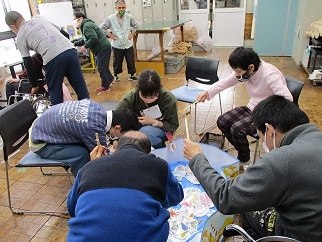 クラブ活動をしました