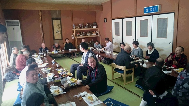 新年会でみんな盛り上がったよ～！