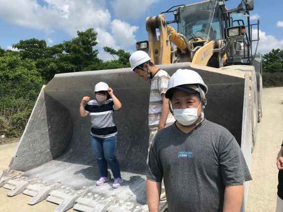 イナサスさん鉱山見学