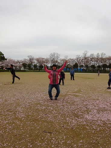 お花見ですよ！