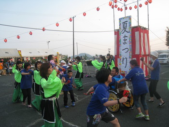 草の根作業所夏祭り☆
