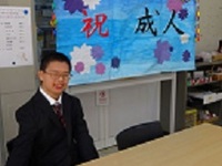 成人を祝うおもちつき大会をしました 2020/01/15 11:58:57