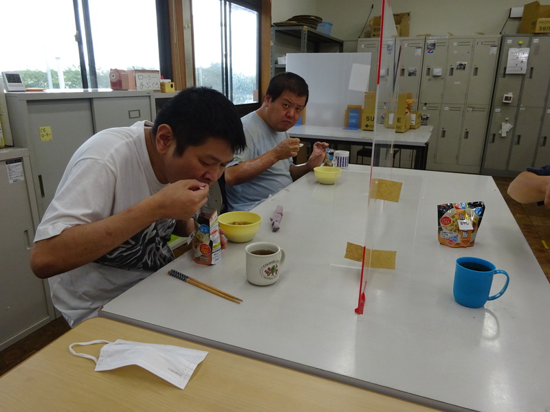 『防災の日』・作業所も避難訓練！
