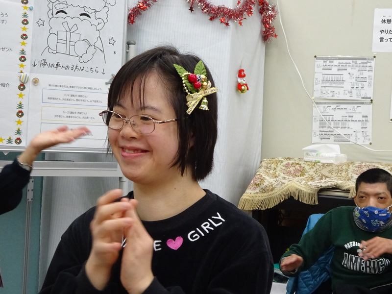 草の根作業所クリスマス会