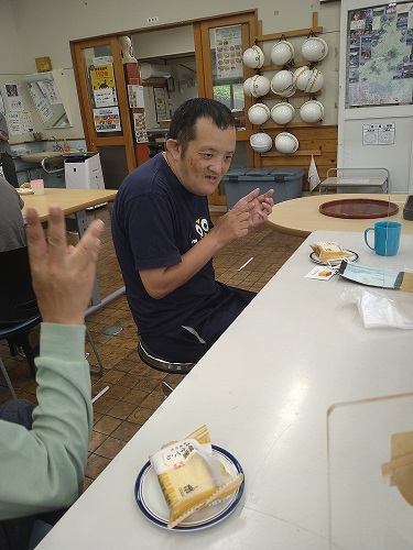 5月生まれの方の誕生会をしました