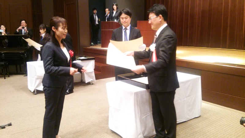 功労賞受賞＆浜松市長への報告