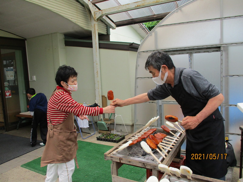 横山さんからの五平餅