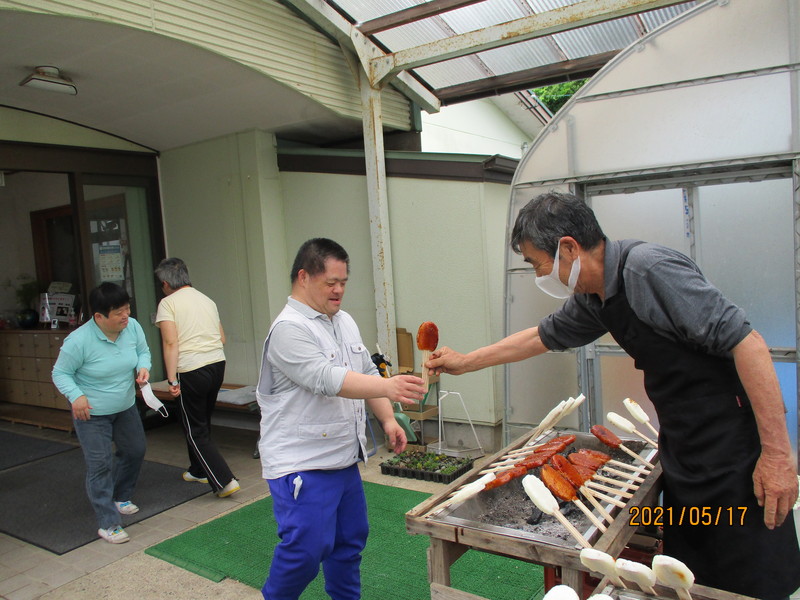 横山さんからの五平餅