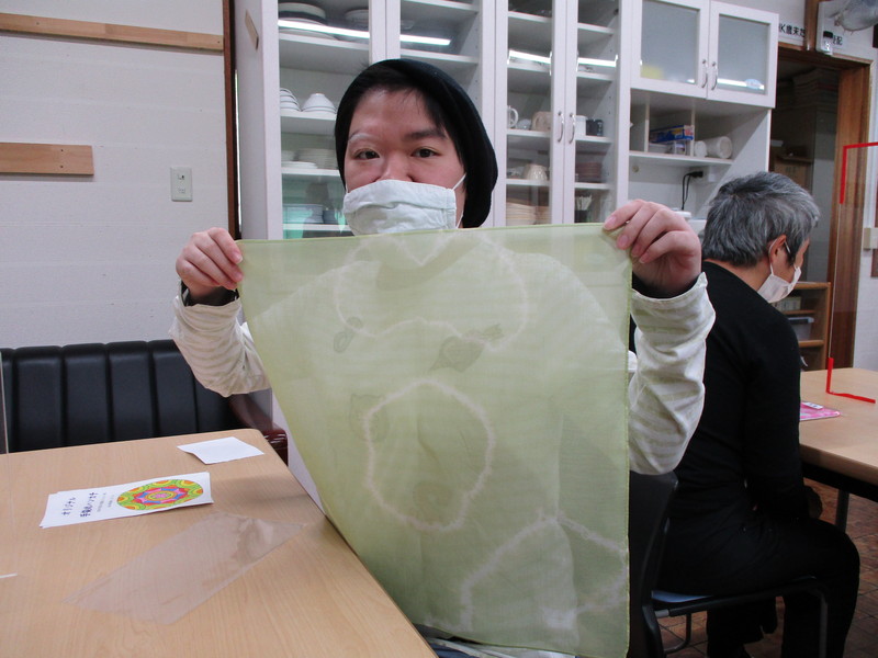 染め物体験