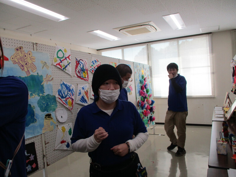 虹の輪合唱団の方と合唱をしました♪