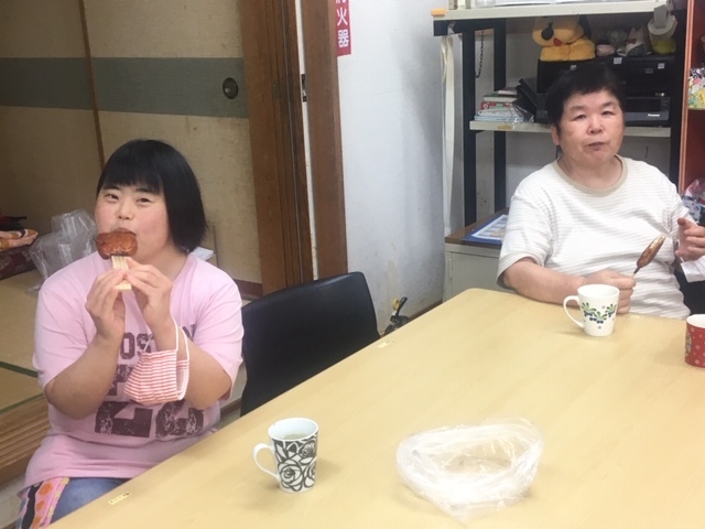 美味しい五平餅！