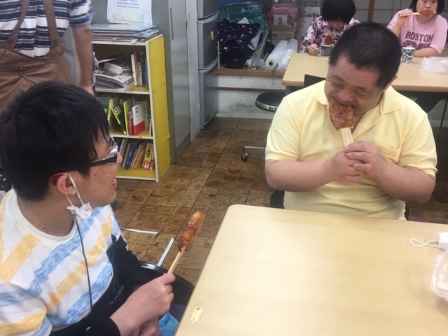 美味しい五平餅！