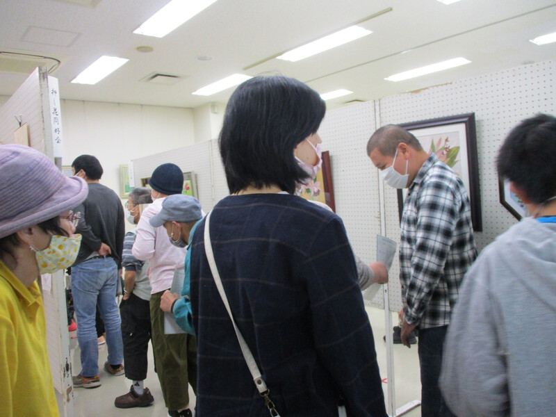 引佐文化展作品制作＆見学～☆