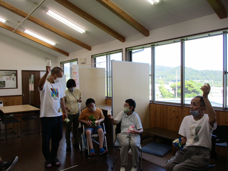 ８月のいちょうの木の様子です