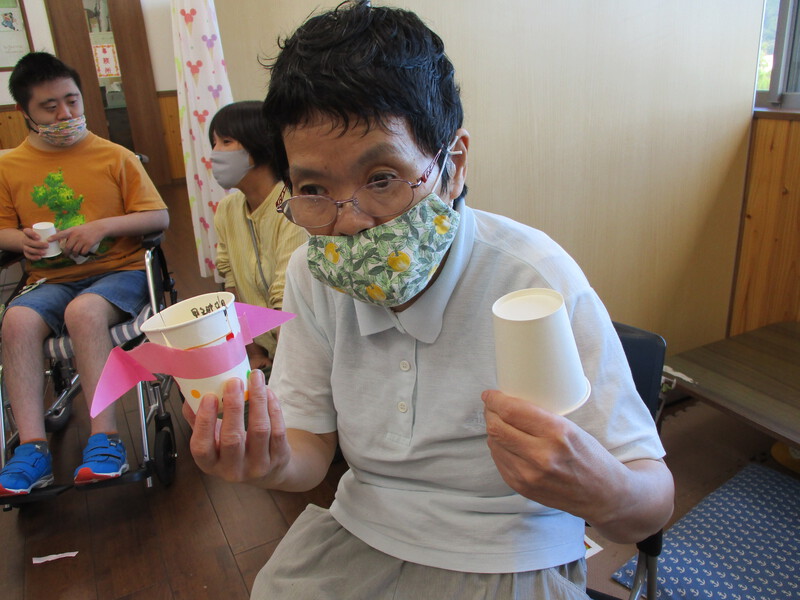 ８月のいちょうの木の様子です