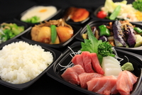 定食の「とん汁 枡形」さんで撮影