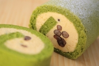 お茶の「大村園」さんのロールケーキを撮影！