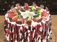 豪華なシフォンケーキ 2012/07/07 13:10:19