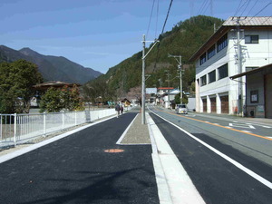水窪の新しい風景