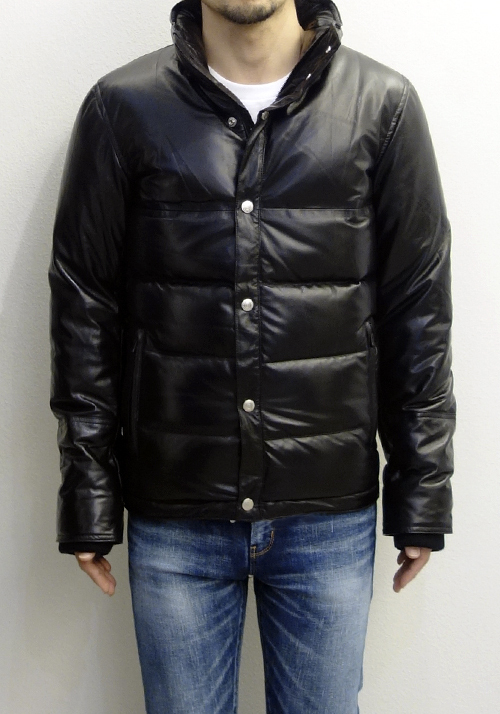 RESOUND CLOTHINGのAndrew LEATHER Down jacket(RC2-JK-001) l laid