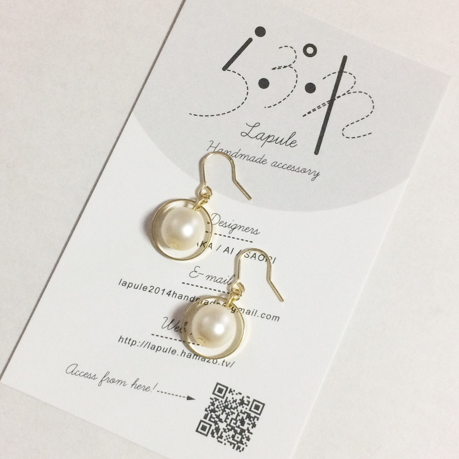 ❤︎お月様とお星様のピアス❤︎