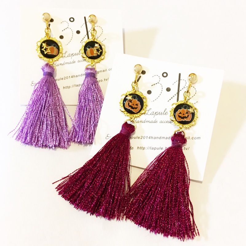 ❤︎ハロウィンキッズイヤリング❤︎