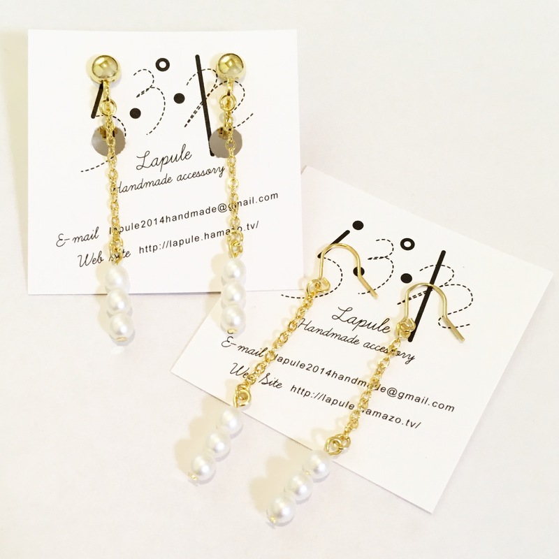 ❤︎ミニパールのピアス&イヤリング❤︎