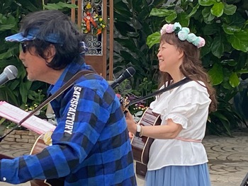 浜名湖花フェスタ２０２５　ライブ応援にお邪魔しました(^^♪