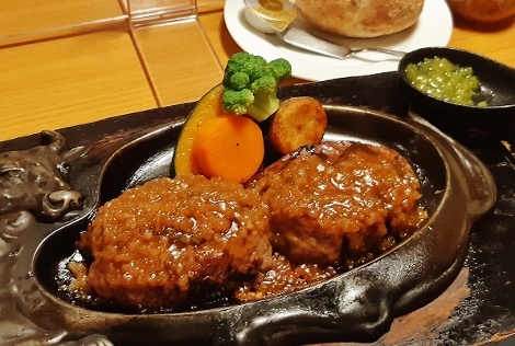 安定のげんこつハンバーグ！