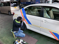 車両マーキング。