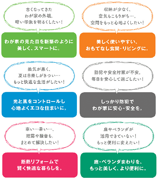 暮らしのお悩みをパッと解決！リフォームパンフレットできました！