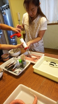無添加ウィンナー作り 2018/09/07 12:15:31