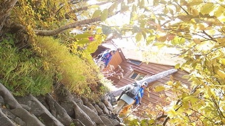 【登山】　涸沢　テント場　テント泊　上高地　2012.10.13-14