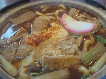 味噌煮込みうどん！