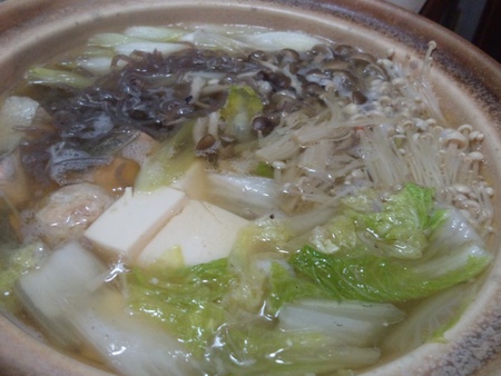 水炊き！
